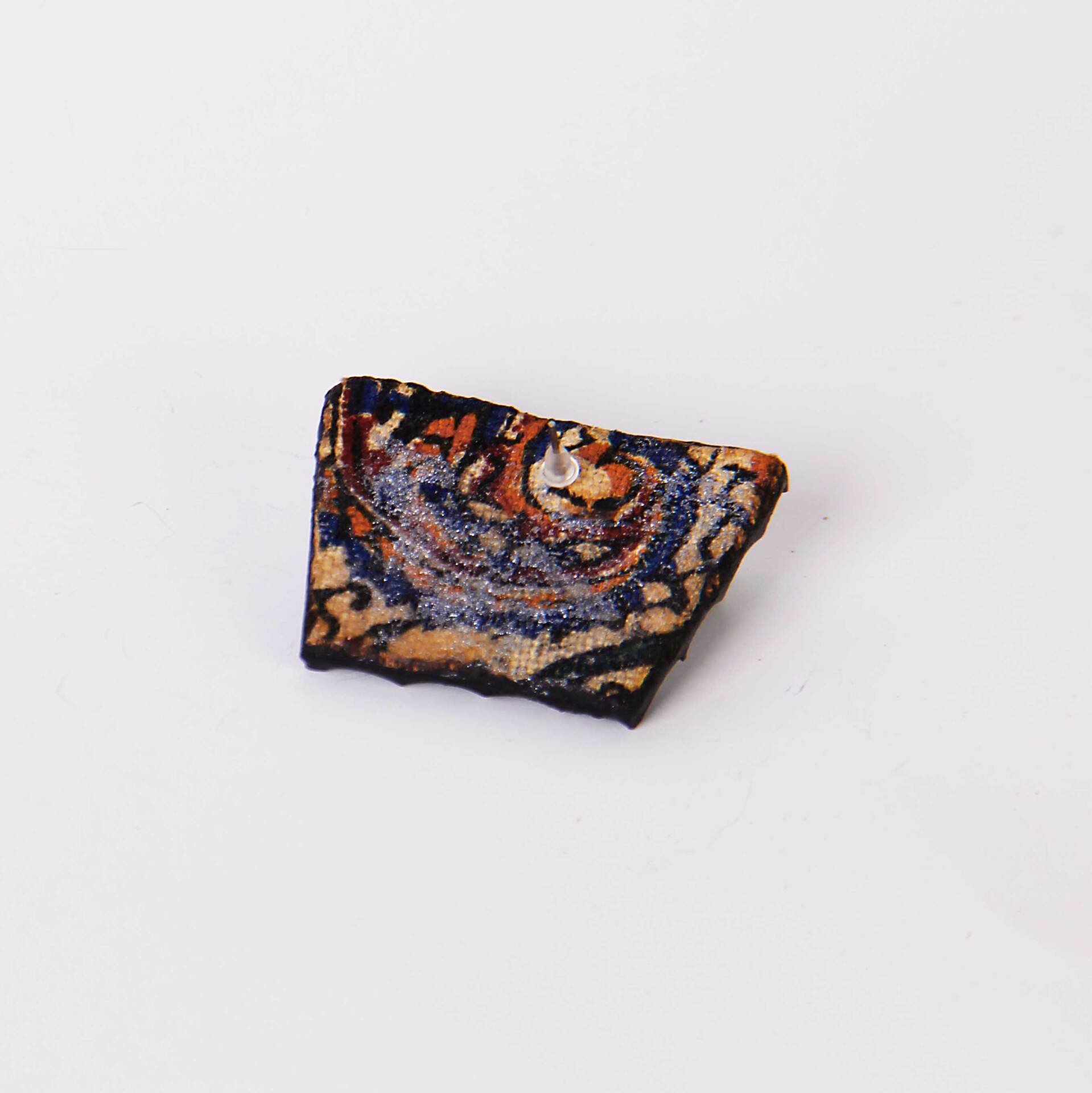  گوشواره آینه ای | گوشواره طرح ایرانی | گوشواره ترمه دوزی | گوشواره برند سرو | گوشواره مجلسی | خانه دلشاد 