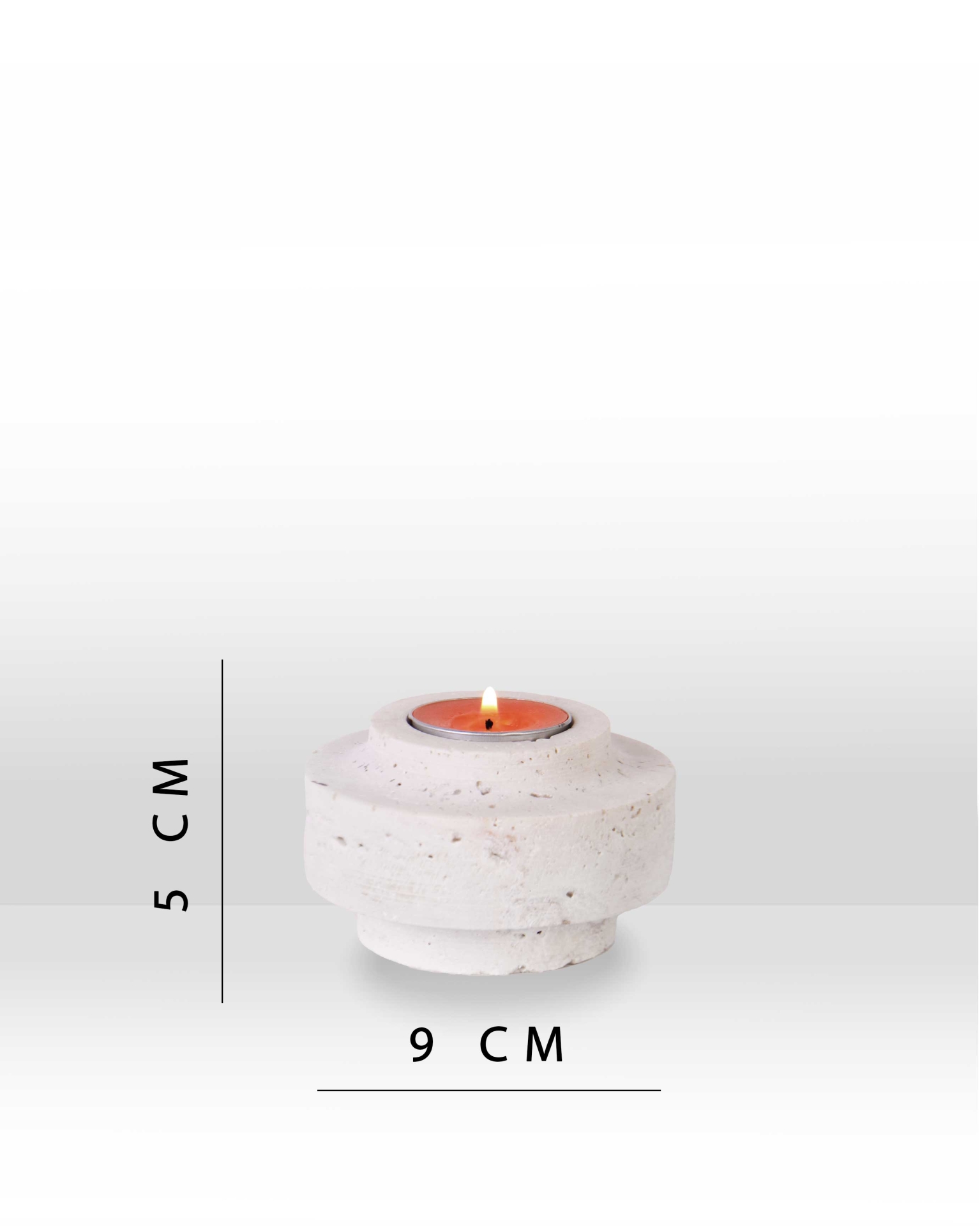  جا شممعی سنگ | جای وارمر تراور تن | Candel Stone | جا شمعی سنگی | جا شمعی مدرن | محصولات سنگی 