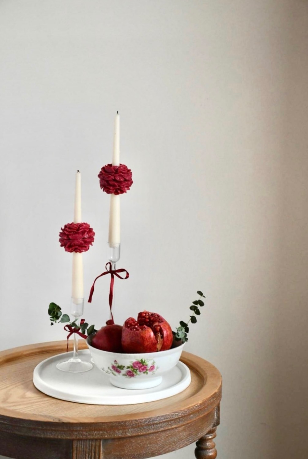 شمع قلمی لاله | شمع دست ساز | کانسپت استور خانه دلشاد