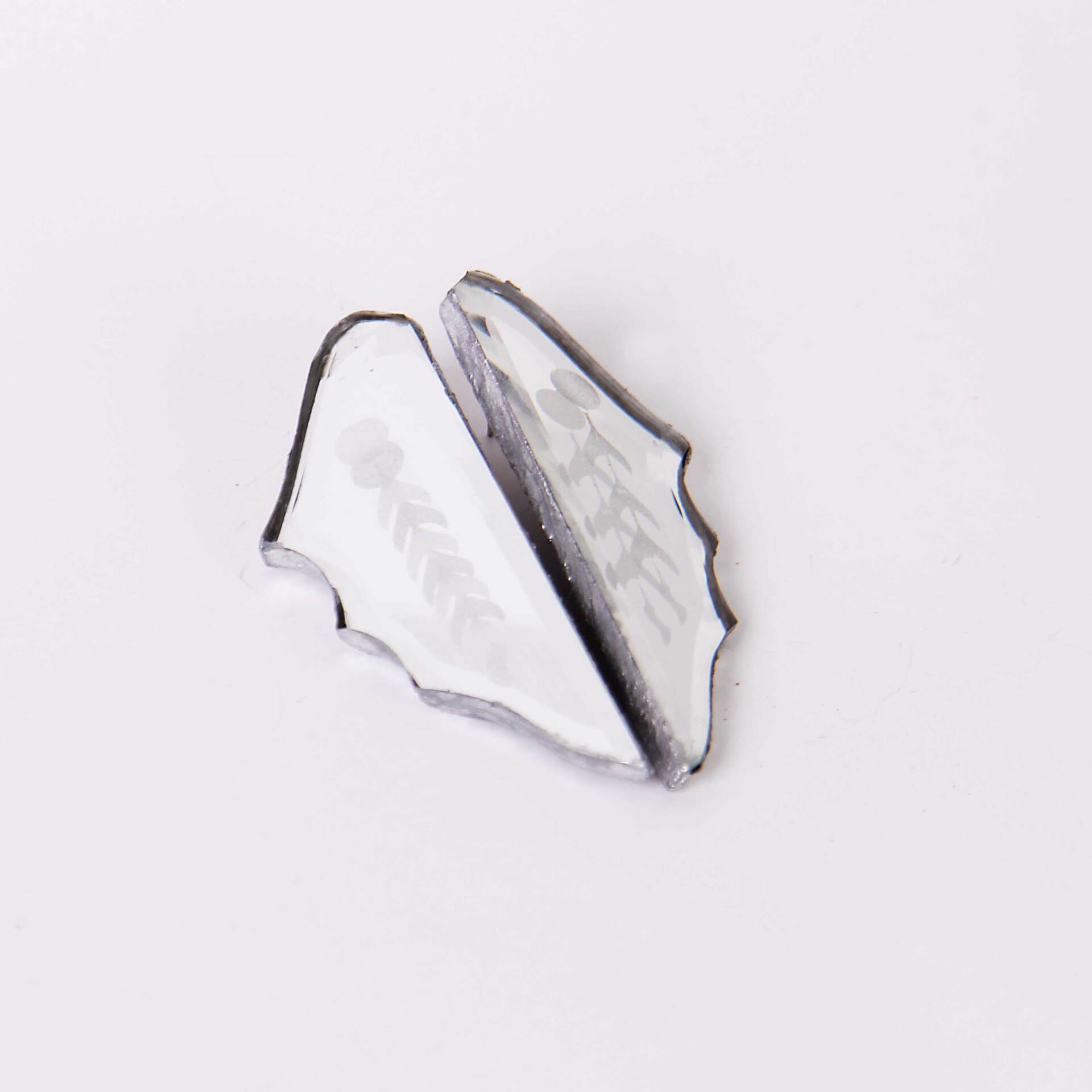  گوشواره اینه ای با طرح الهه | گوشواره مجلسی خاص | گوشواره ایرانی اصیل | گوشواره ترمه دوزی شده | Persian Earrings | 